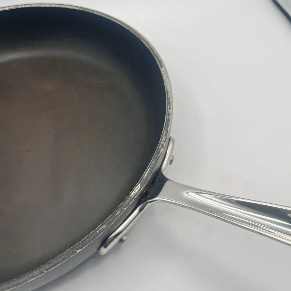 All Clad 10 Inch Skillet Frying Pan Hard Anodized Nonstick No Lid